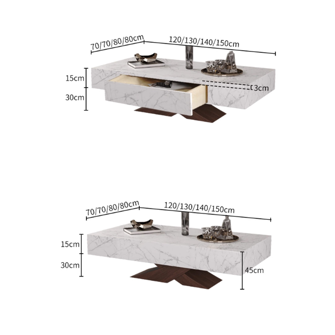 MAS-3352 Masdio Modern Sintered Stone Coffee Table