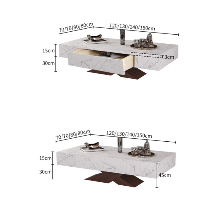 MAS-3352 Masdio Modern Sintered Stone Coffee Table