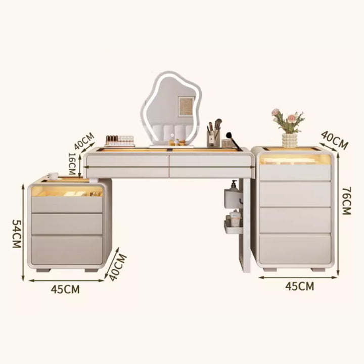 MAS-3359 Masdio Solid Wood Dresser Table