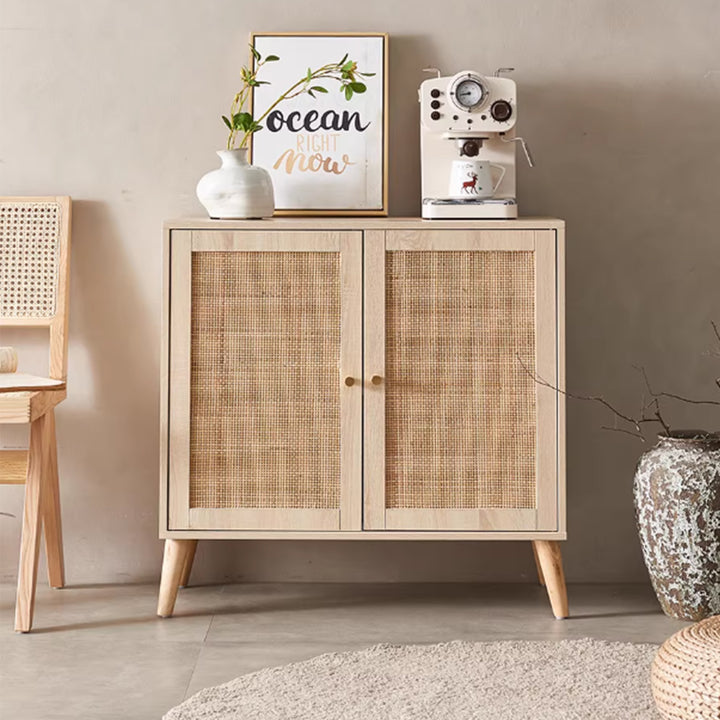 MAS-3360 Masdio Black Rattan Sideboard