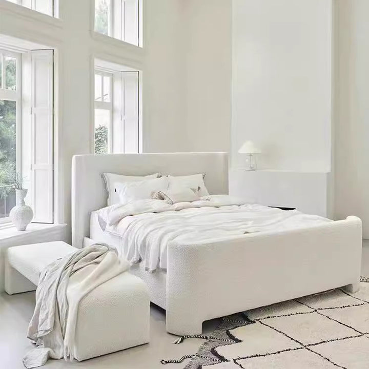 MAS-3363 Masdio Modern Boucle Bedframe