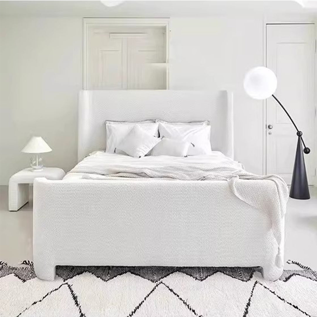 MAS-3363 Masdio Modern Boucle Bedframe