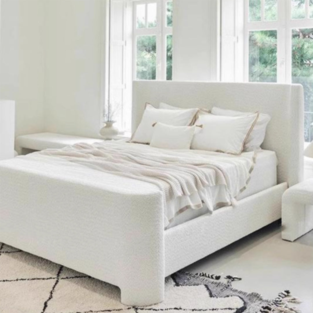 MAS-3363 Masdio Modern Boucle Bedframe