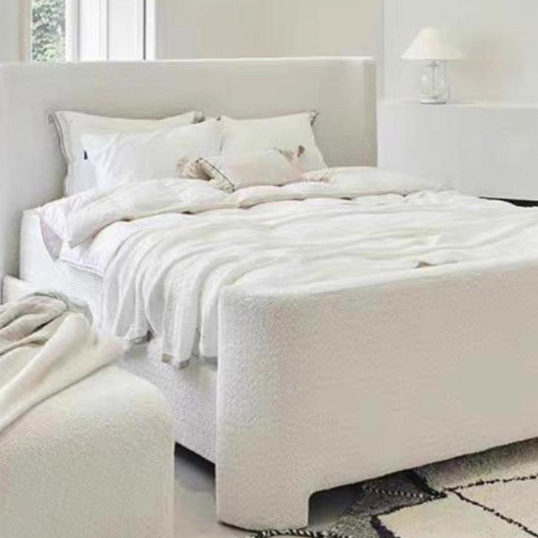 MAS-3363 Masdio Modern Boucle Bedframe