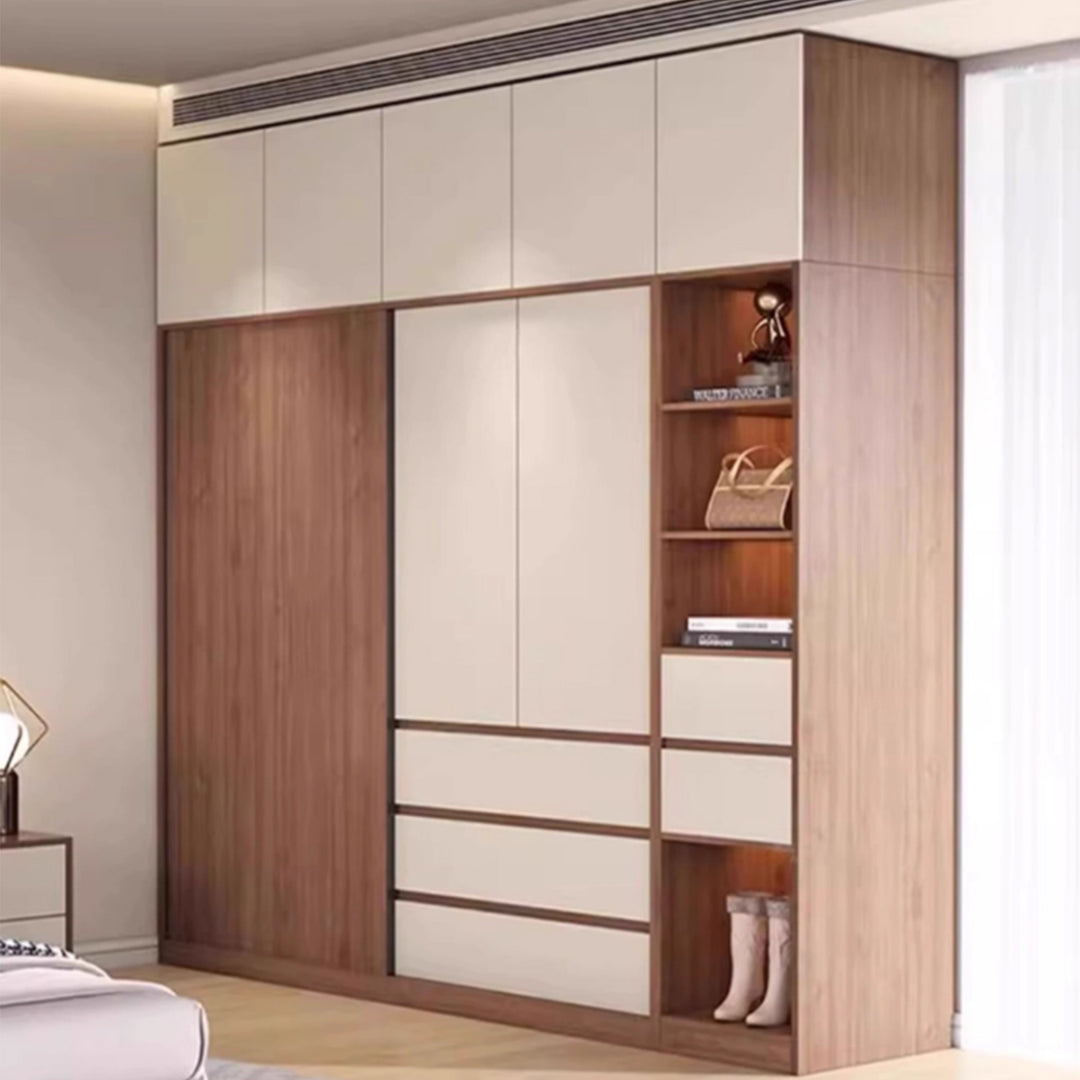 MAS-3366 Masdio Modern Solid Wood Wardrobe