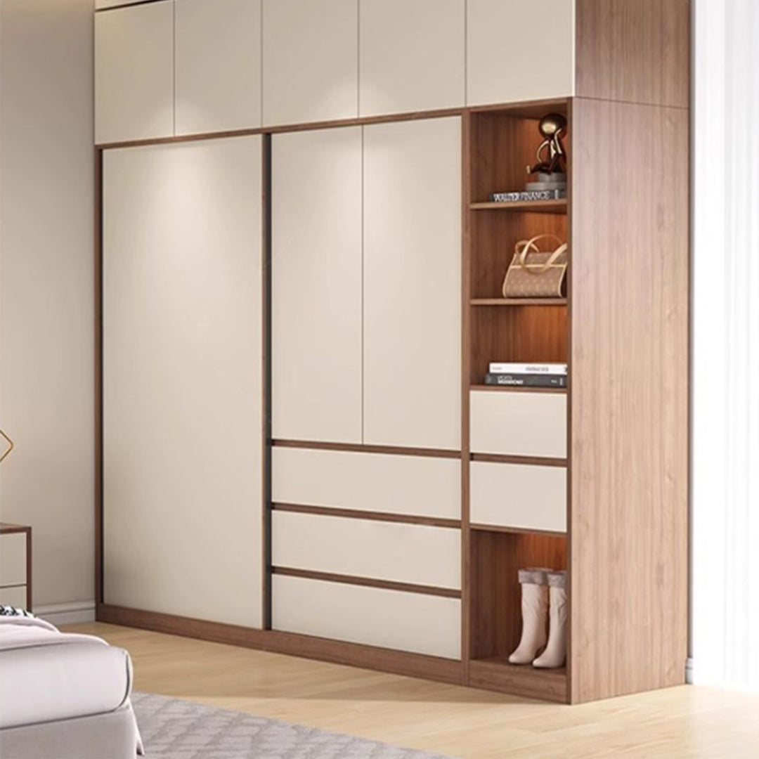 MAS-3366 Masdio Modern Solid Wood Wardrobe