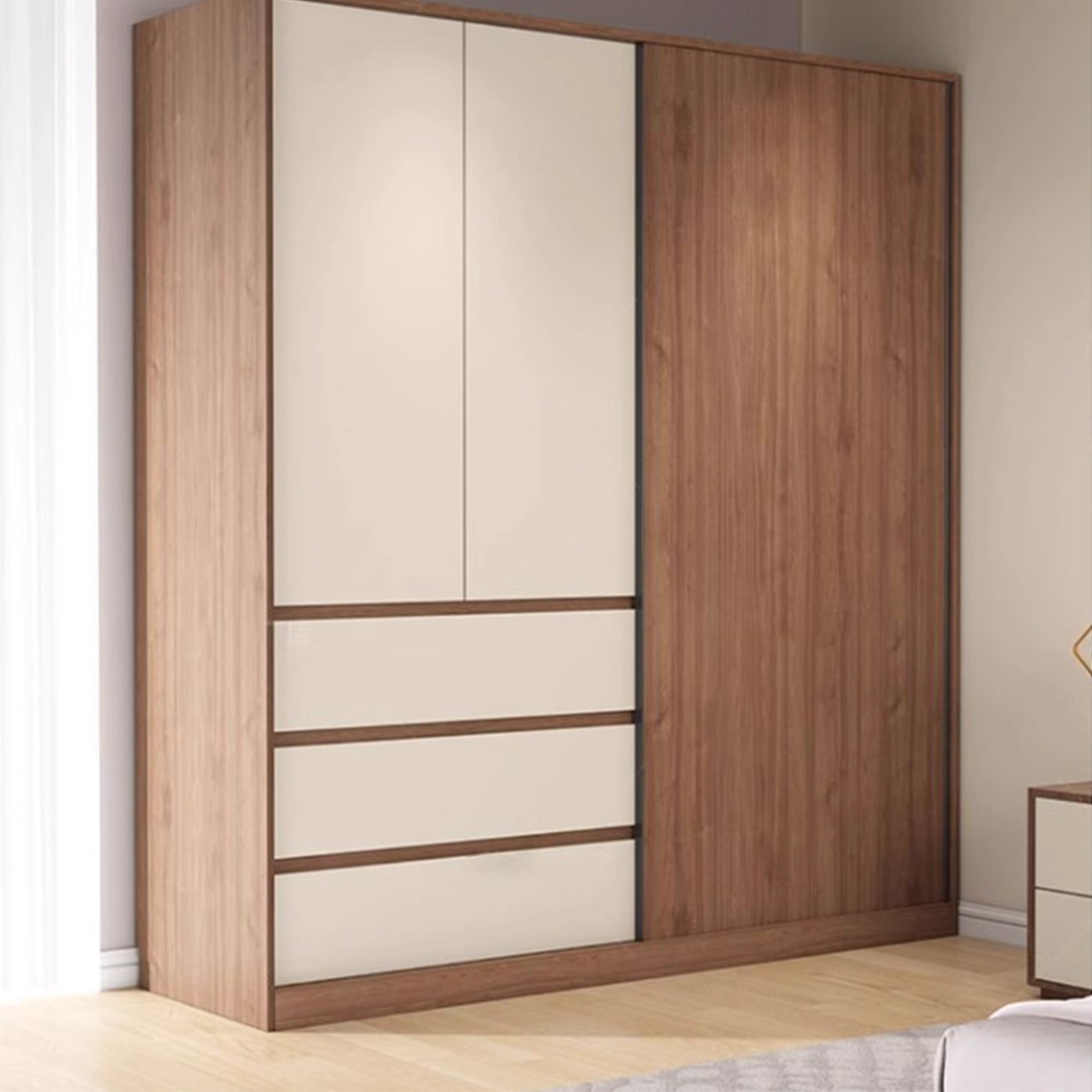 MAS-3366 Masdio Modern Solid Wood Wardrobe