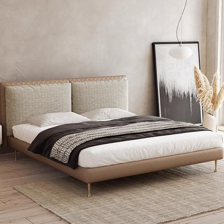 MAS-3367 Masdio Modern Leather Bedframe