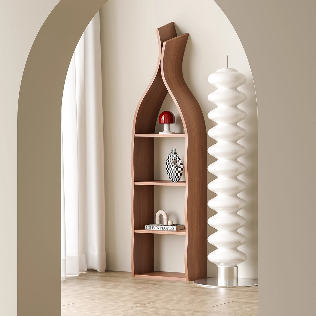 MAS-3368 Masdio Modern Solid Wood Display Shelf