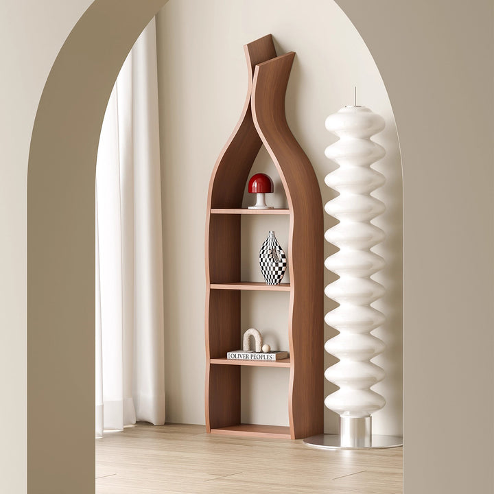 MAS-3368 Masdio Modern Solid Wood Display Shelf