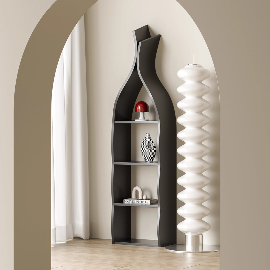 MAS-3368 Masdio Modern Solid Wood Display Shelf