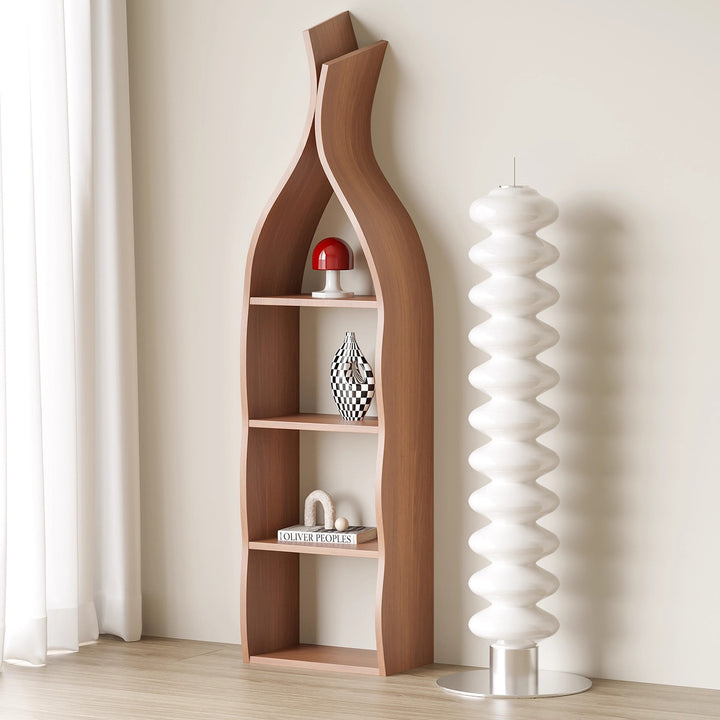 MAS-3368 Masdio Modern Solid Wood Display Shelf