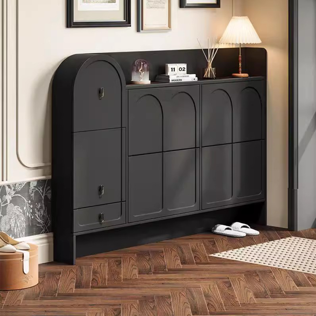 MAS-3373 Masdio Modern Ultra Slim Shoe Cabinet