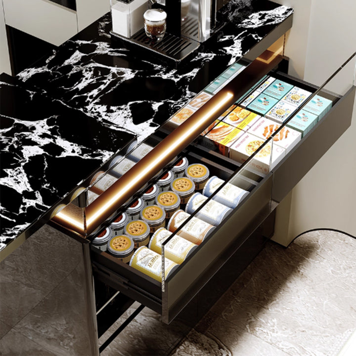 MAS-3374 Masdio Modern Sintered Stone Bar Table
