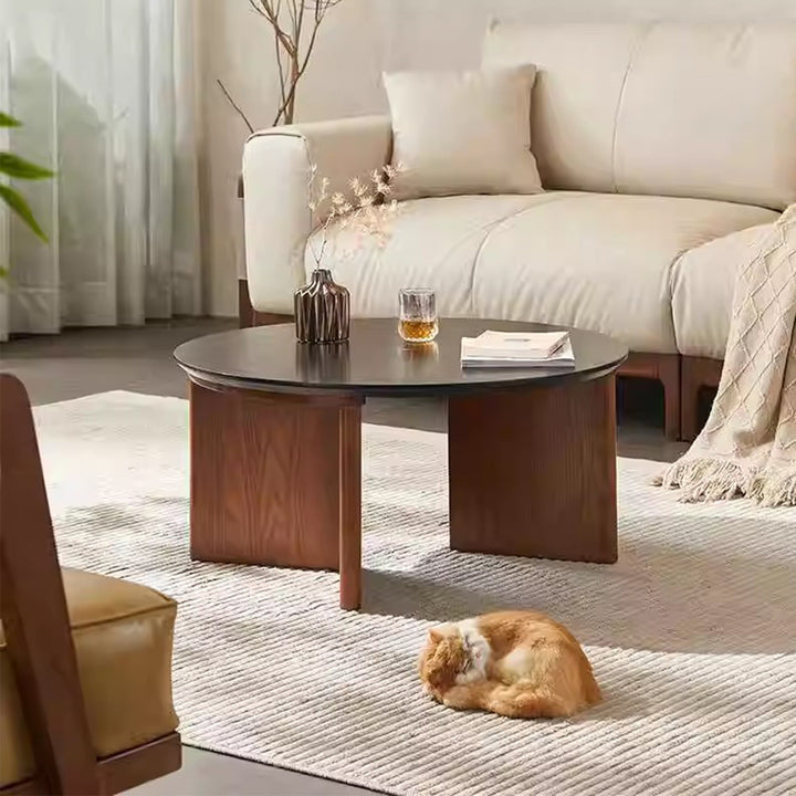MAS-3375 Masdio Japandi Solid Wood Coffee Table