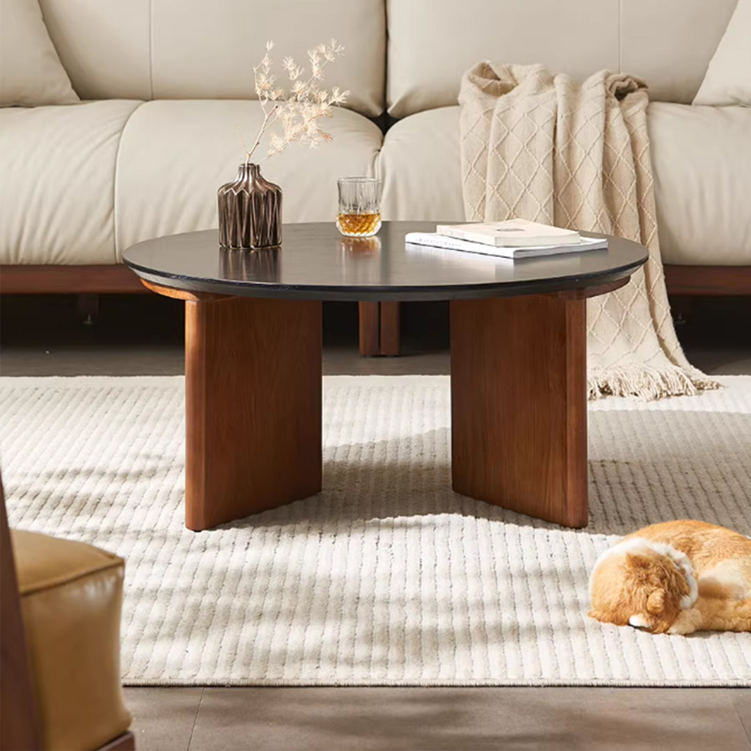 MAS-3375 Masdio Japandi Solid Wood Coffee Table