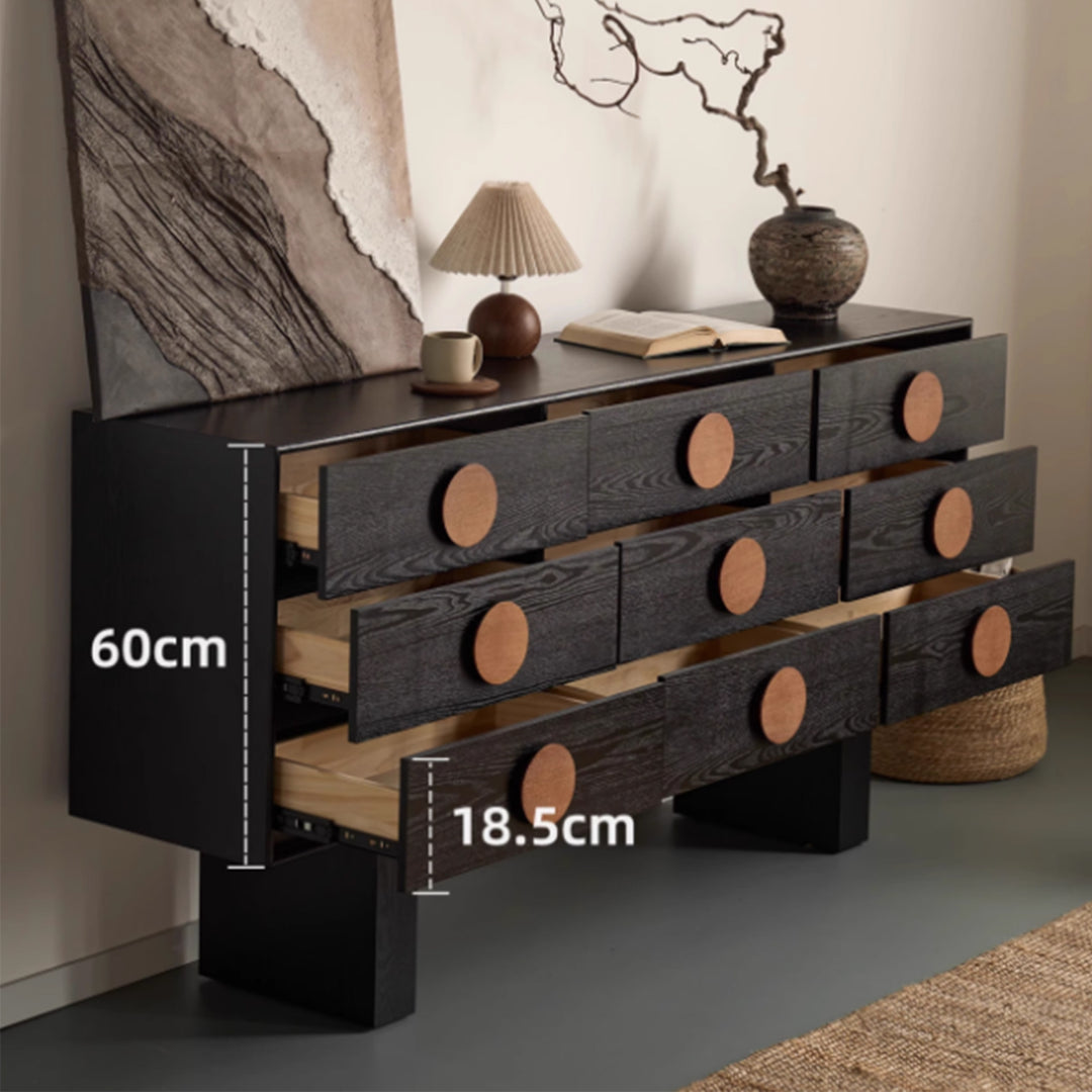 MAS-3378 Masdio Solid Wood Chest Of Drawers