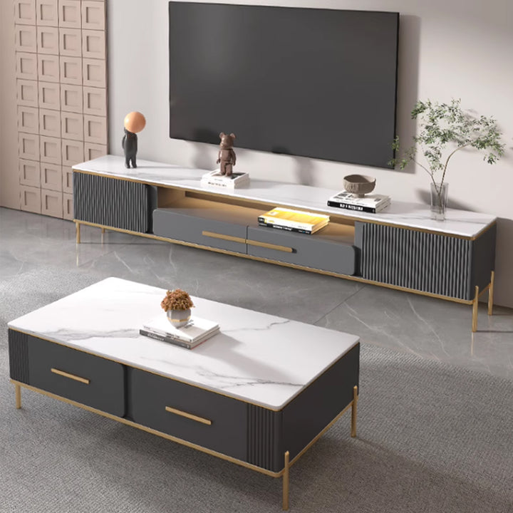 MAS-3379 Masdio Modern Sintered Stone TV Console