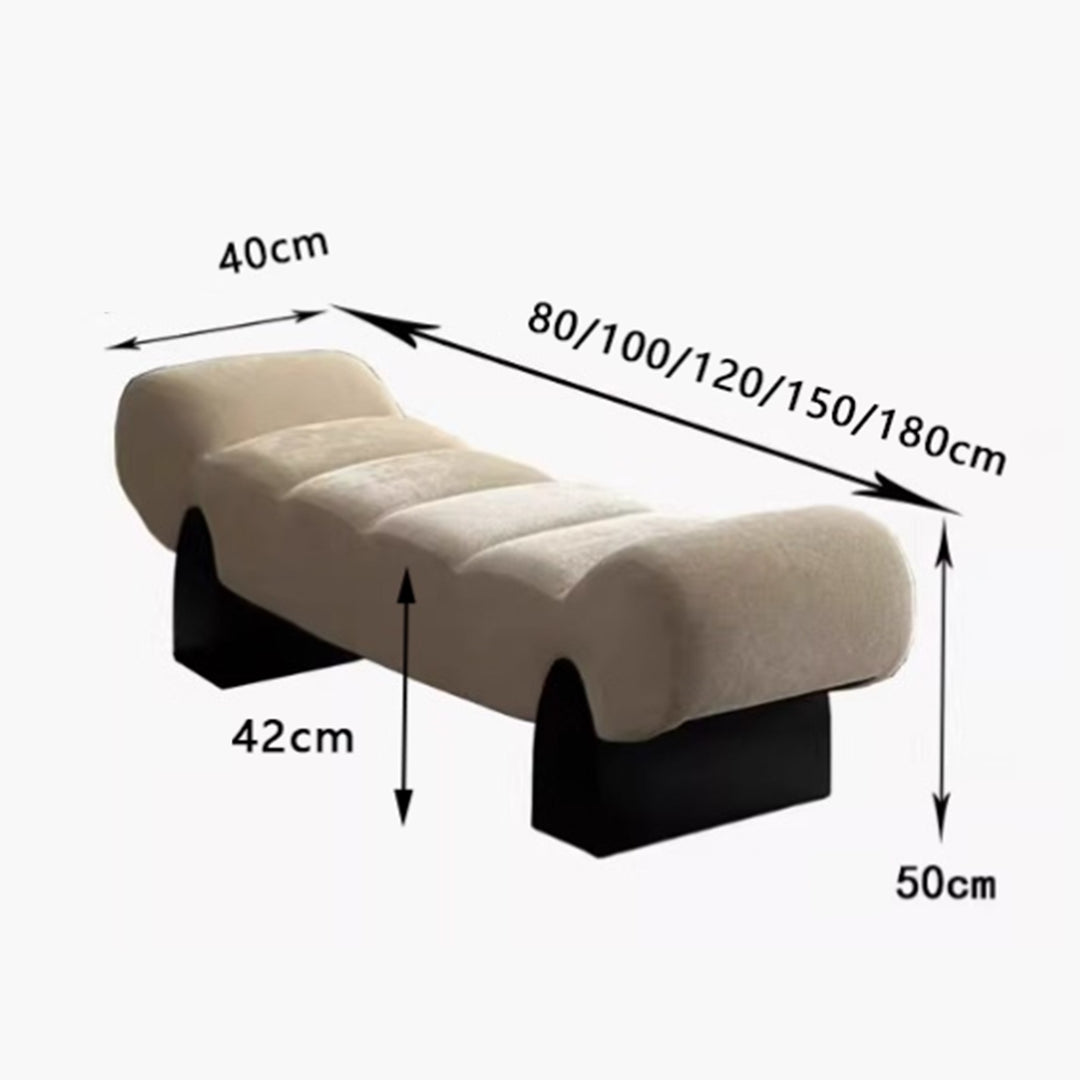 MAS-3380 Masdio Modern Velvet Bench