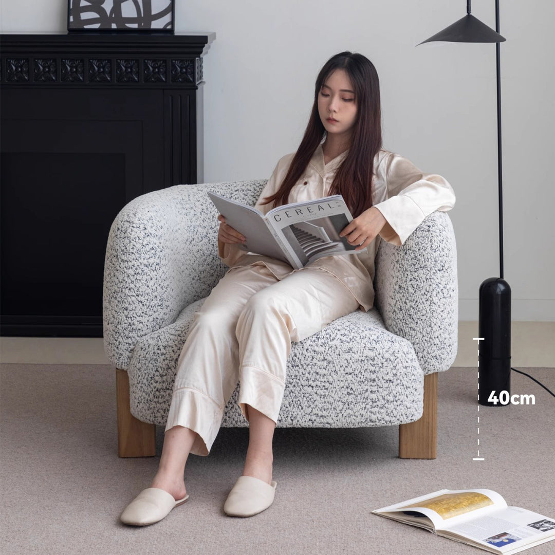 MAS-3381 Masdio Modern Fabric Lounge Chair