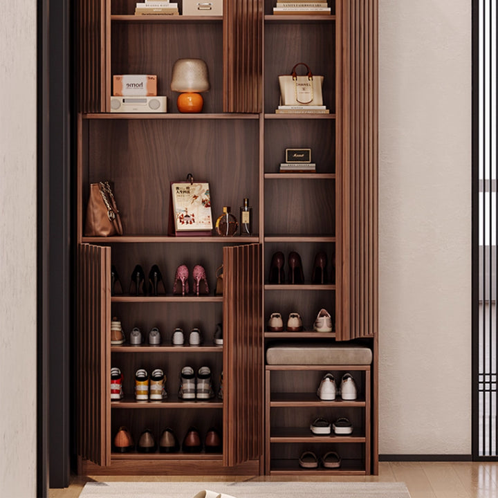MAS-3385 Masdio Modern Solid Wood Storage Shoe Cabinet