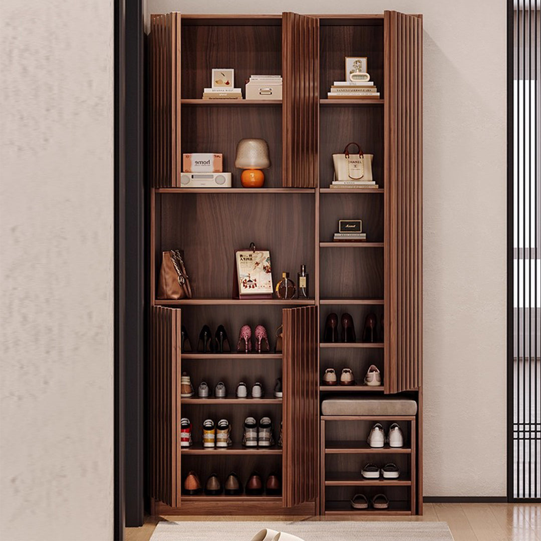 MAS-3385 Masdio Modern Solid Wood Storage Shoe Cabinet