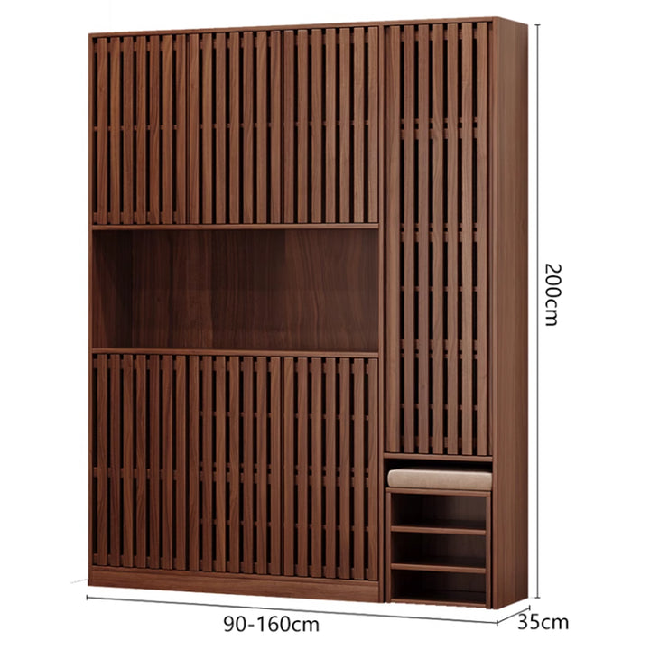 MAS-3385 Masdio Modern Solid Wood Storage Shoe Cabinet