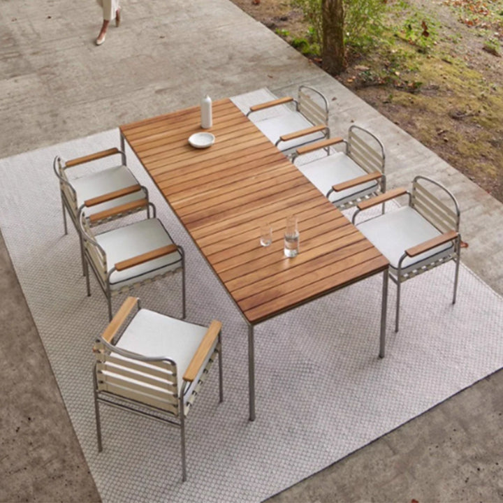MAS-3389 Masdio Modern Solid Wood Outdoor Table