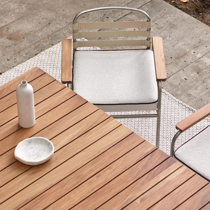 MAS-3389 Masdio Modern Solid Wood Outdoor Table