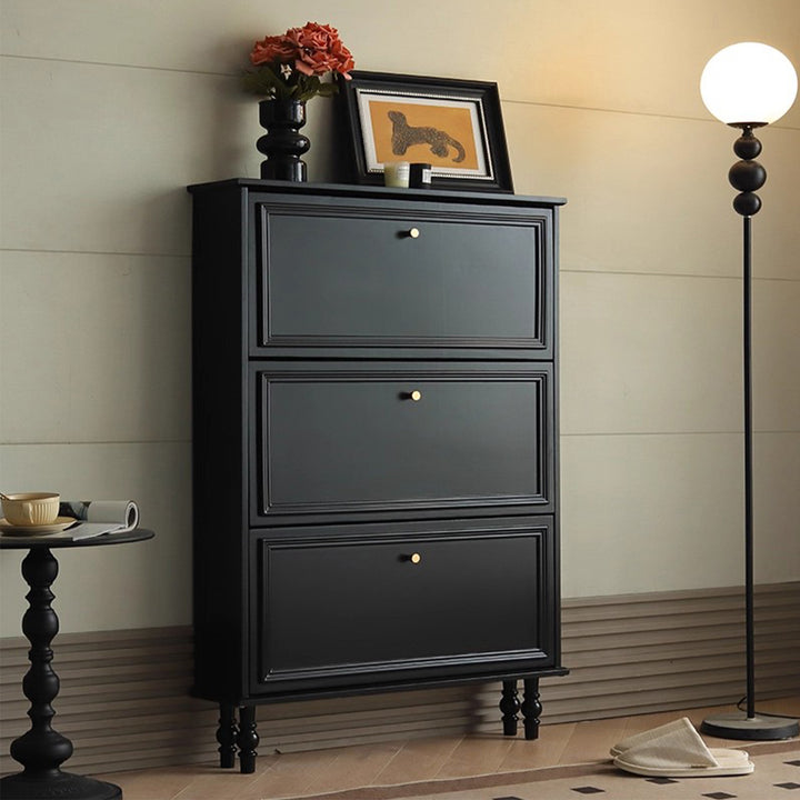 MAS-3409 Masdio Victorian Slim Shoe Cabinet