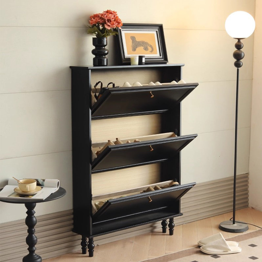 MAS-3409 Masdio Victorian Slim Shoe Cabinet