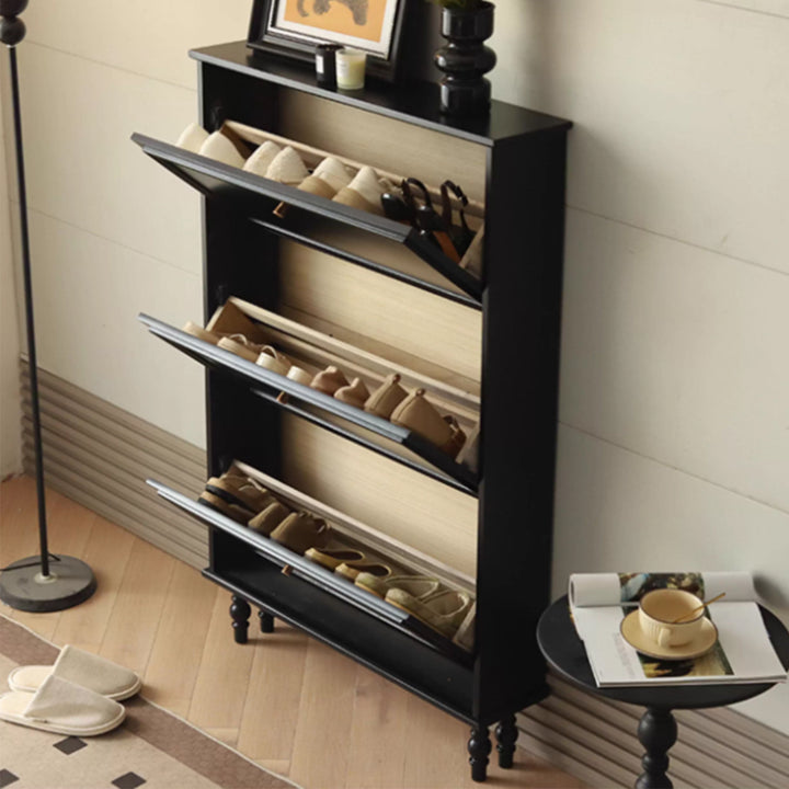 MAS-3409 Masdio Victorian Slim Shoe Cabinet