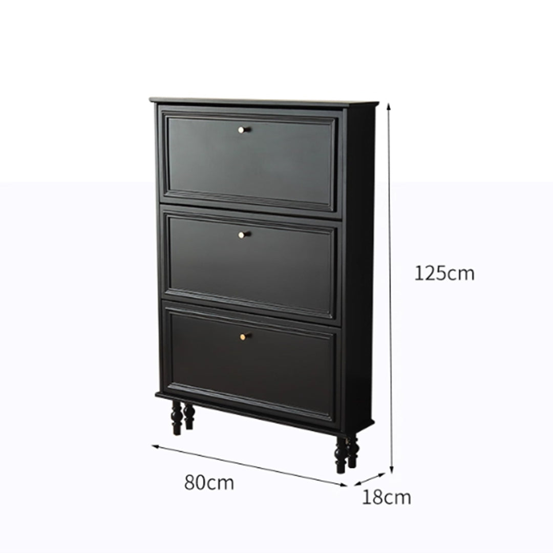 MAS-3409 Masdio Victorian Slim Shoe Cabinet