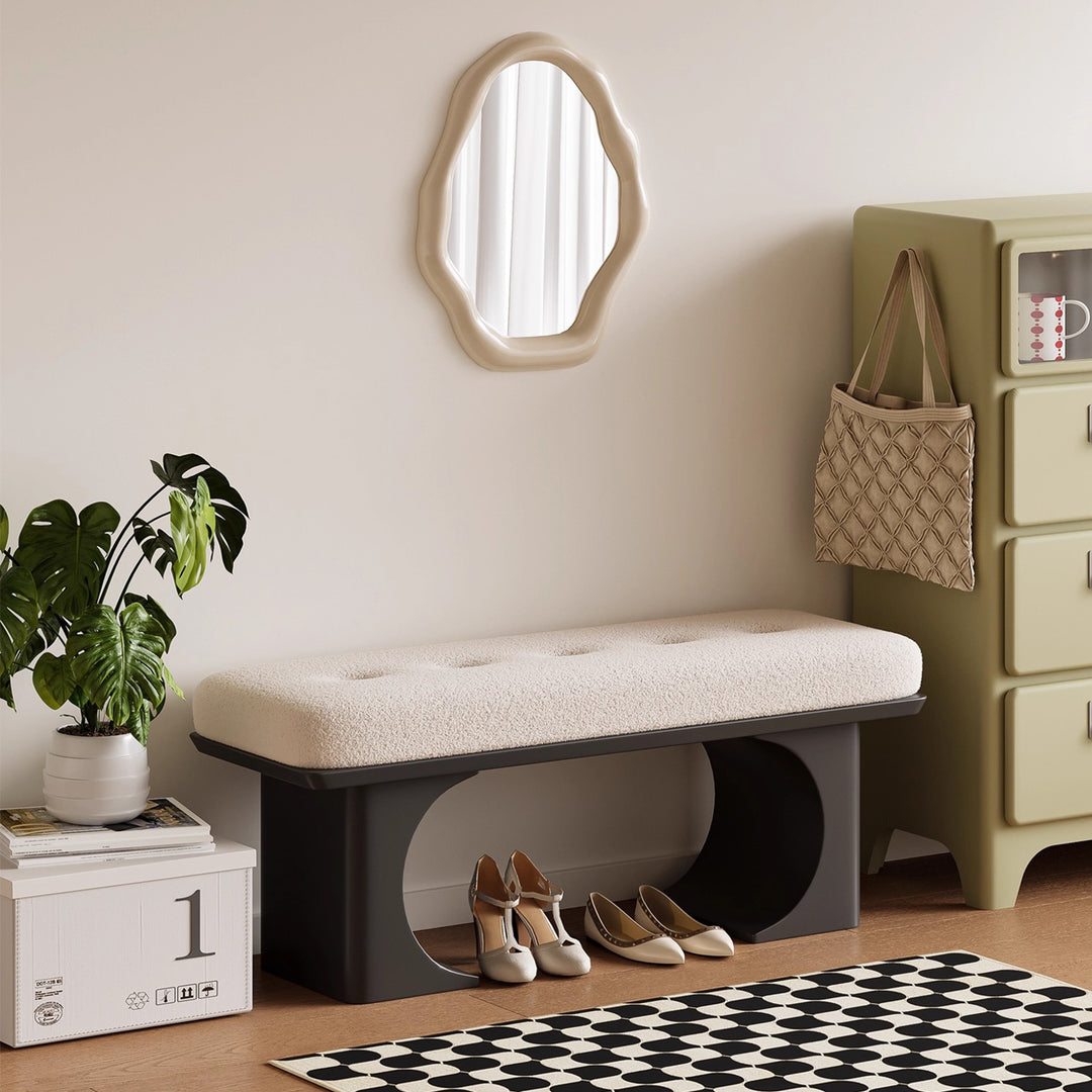 MAS-3411 Masdio Modern Boucle Bench
