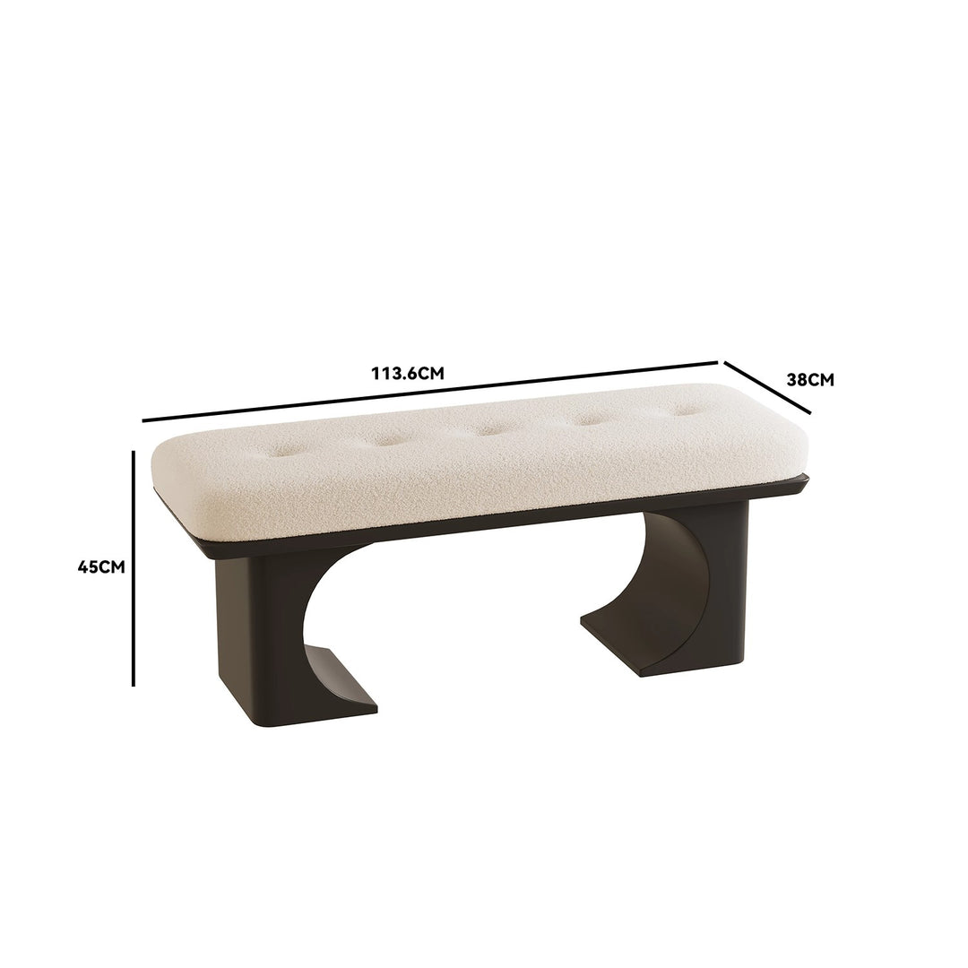 MAS-3411 Masdio Modern Boucle Bench