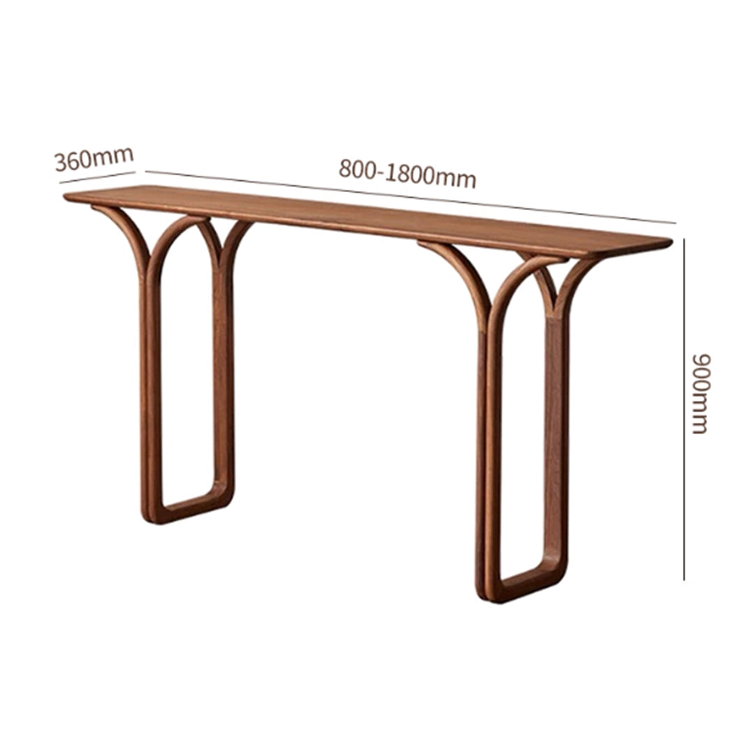 MAS-3418 Masdio Modern Solid Wood Console Table