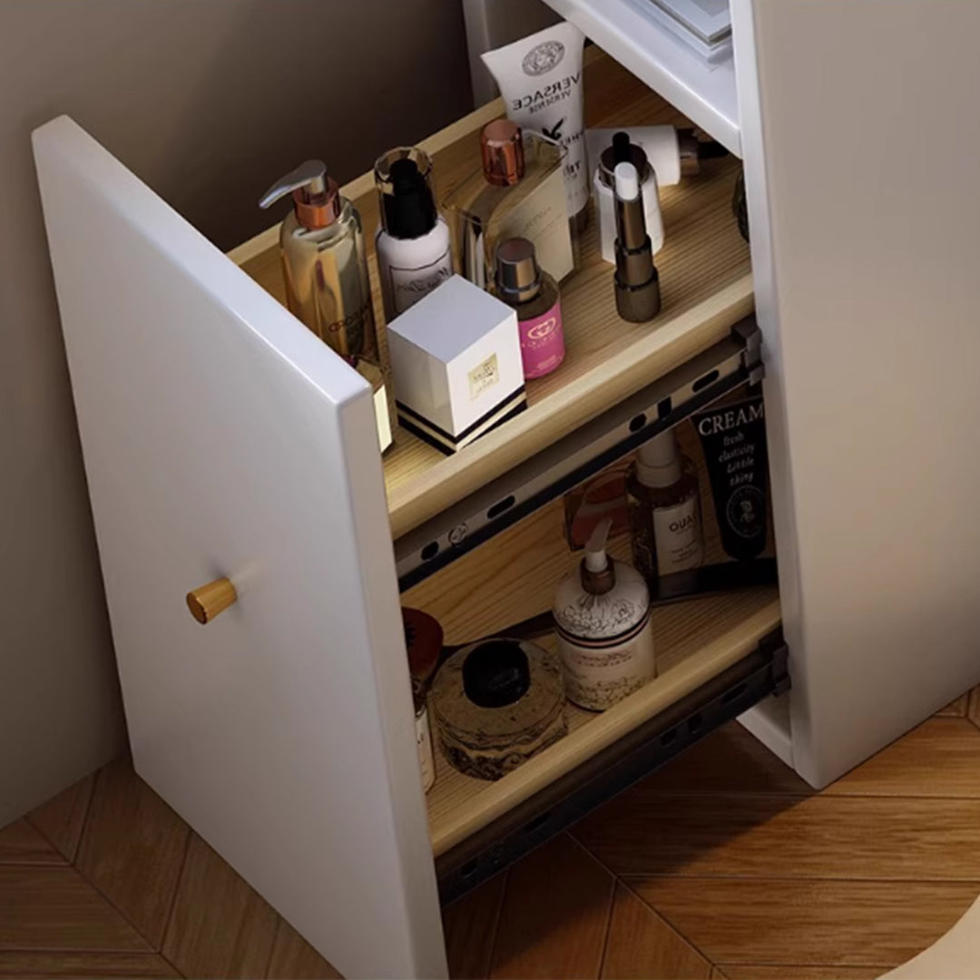 MAS-3419 Masdio Modern Corner Vanity Table