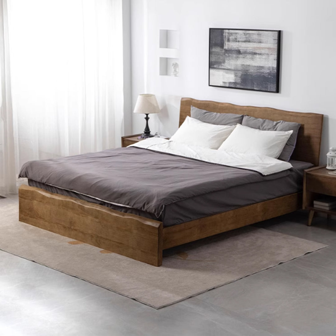 MAS-3426 Masdio Rustic Solid Wood Bedframe