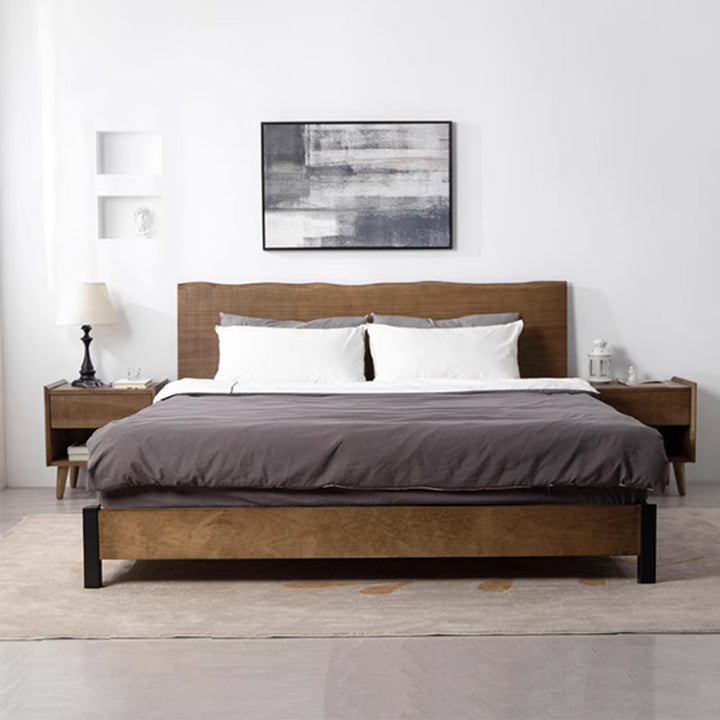 MAS-3426 Masdio Rustic Solid Wood Bedframe