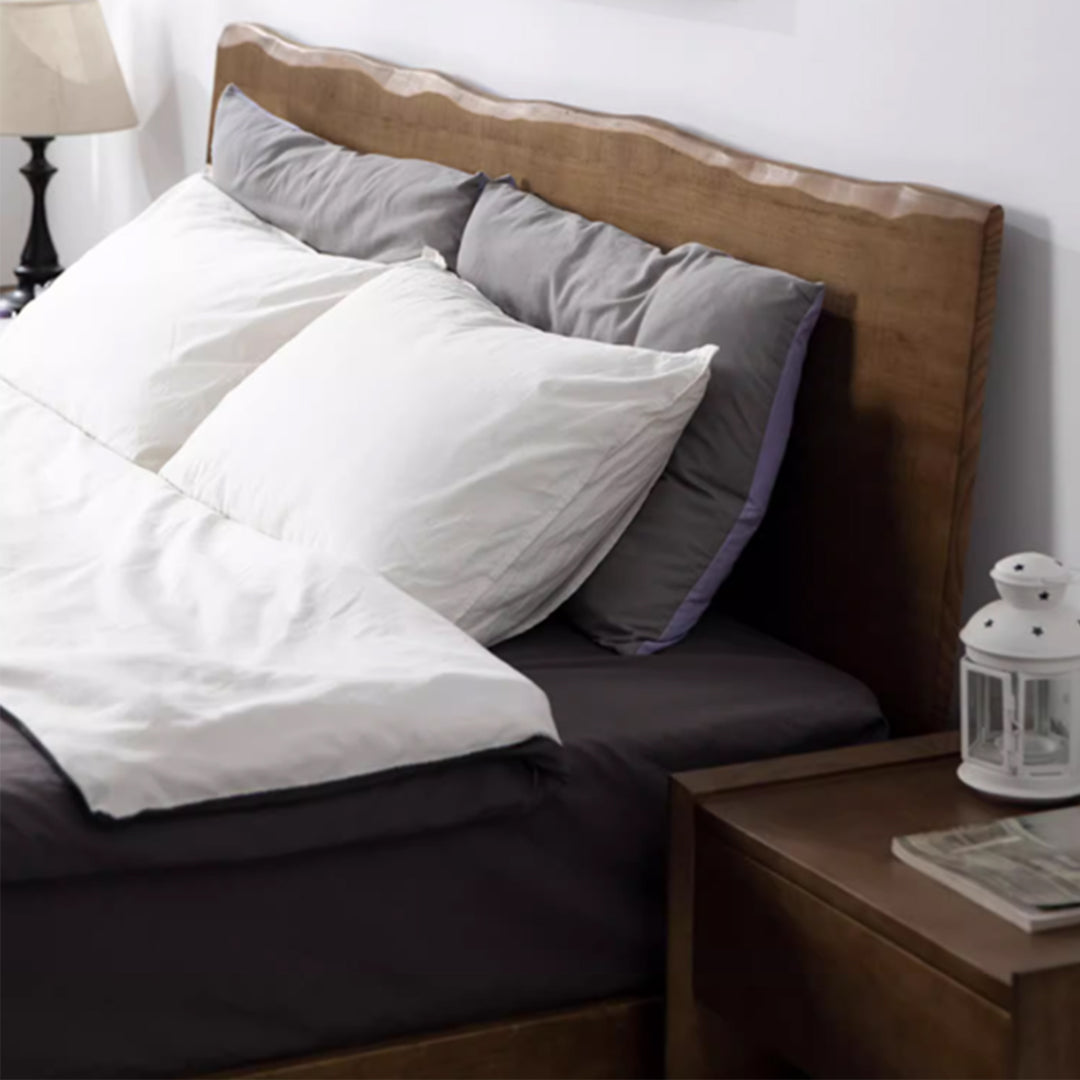 MAS-3426 Masdio Rustic Solid Wood Bedframe