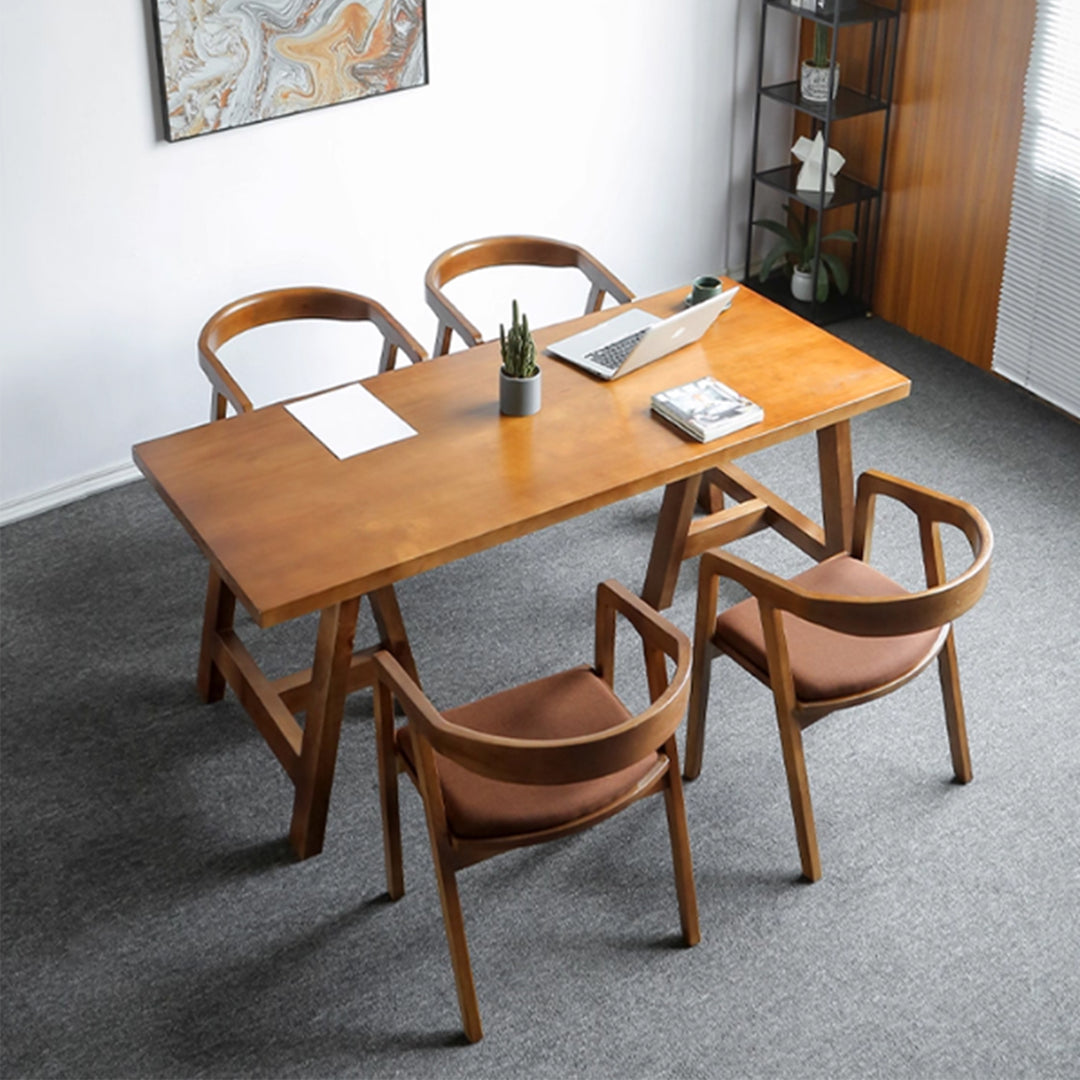MAS-3427 Masdio Rustic Solid Wood Dining Table