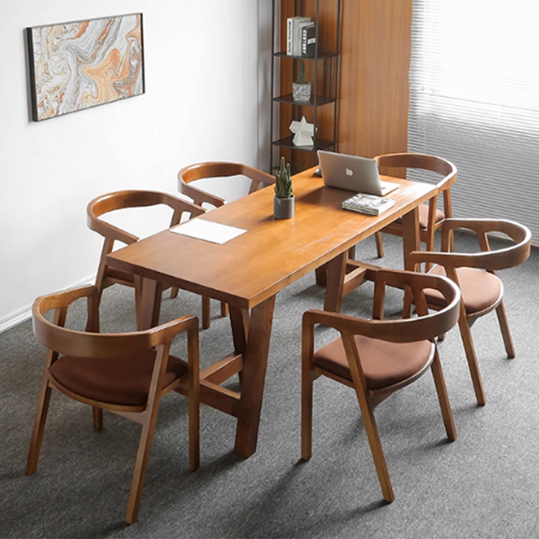 MAS-3427 Masdio Rustic Solid Wood Dining Table