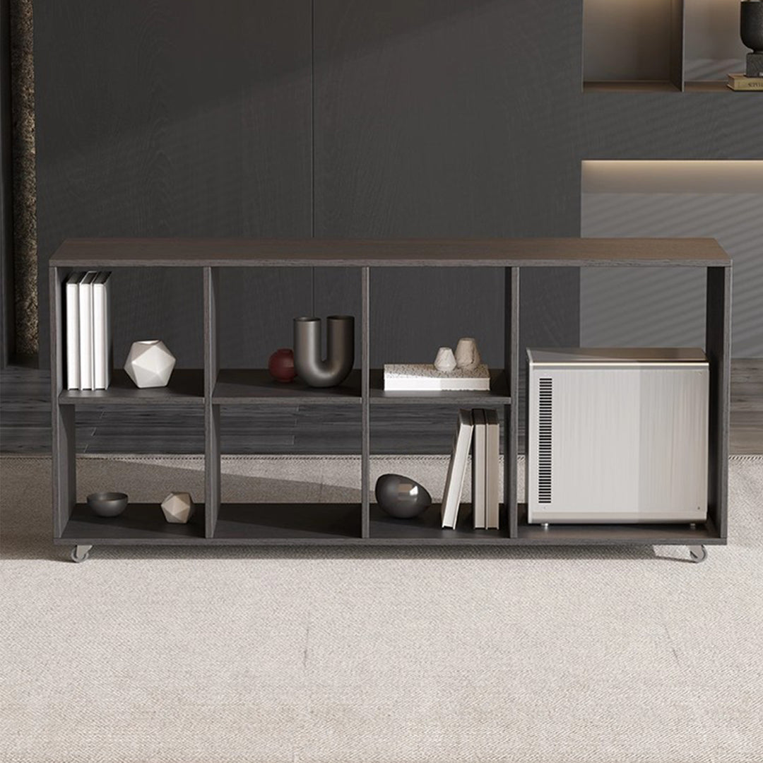 MAS-3428 Masdio Modern Office Table & Shelf
