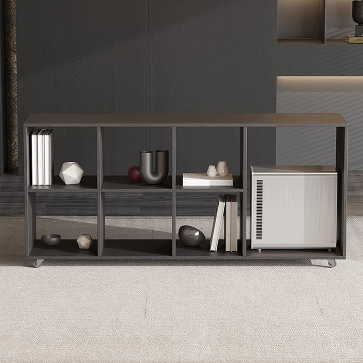 MAS-3428 Masdio Modern Office Table & Shelf