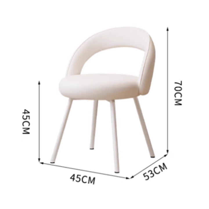 MAS-3451 Masdio Modern Velvet Vanity Chair