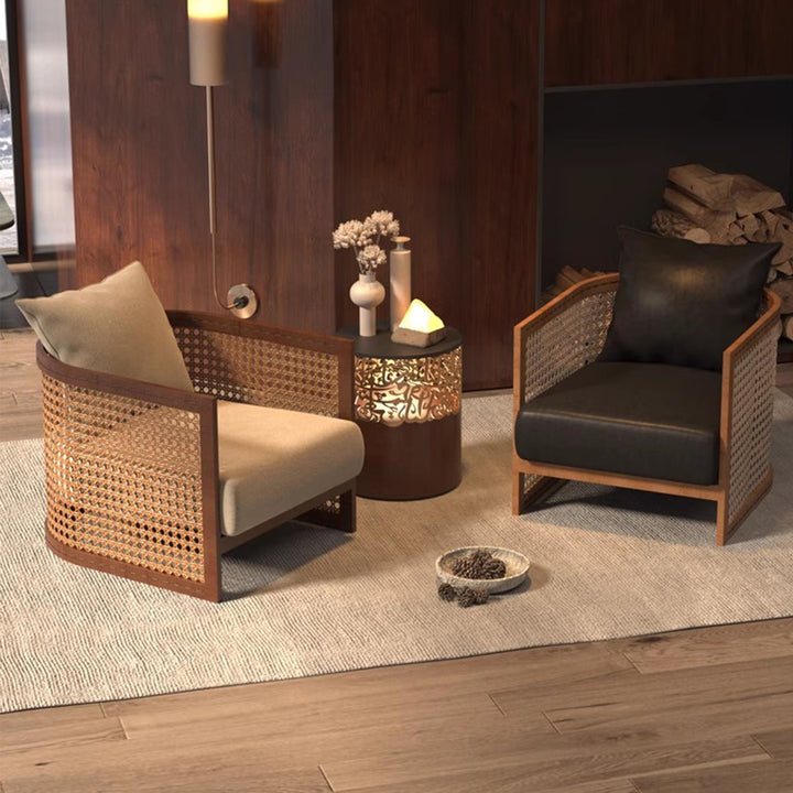 MAS-3452 Masdio Oriental Rattan Sofa