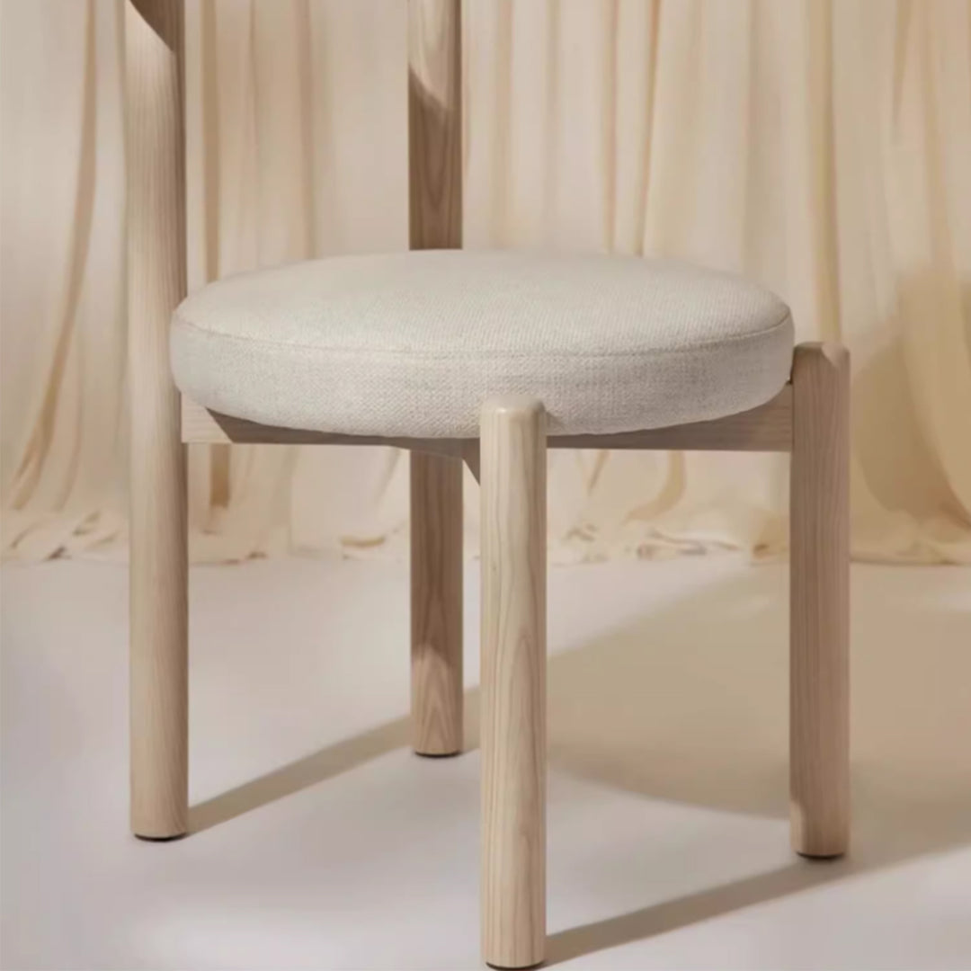 MAS-3456 Masdio Japandi Boucle Dining Chair