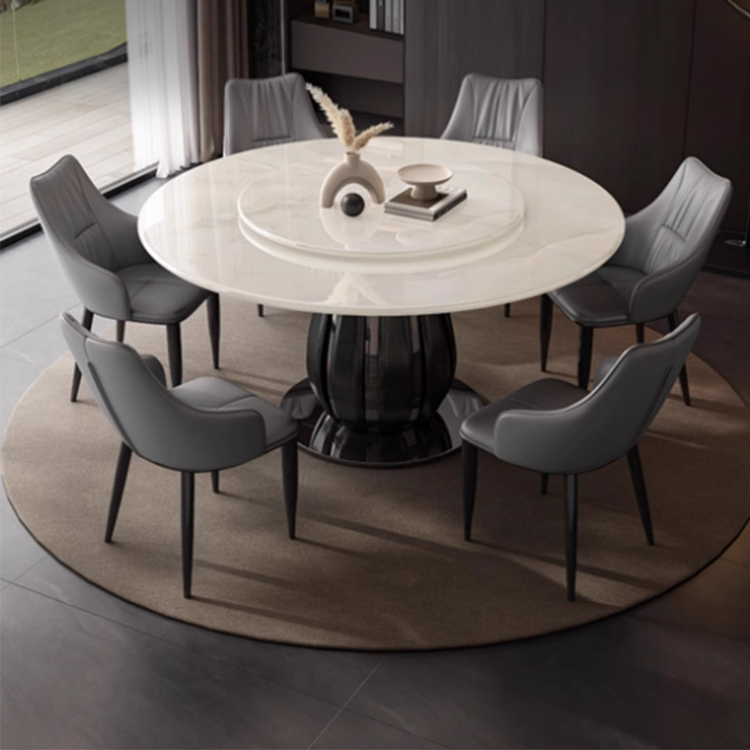 MAS-3461 Masdio Modern Round Marble Dining Table