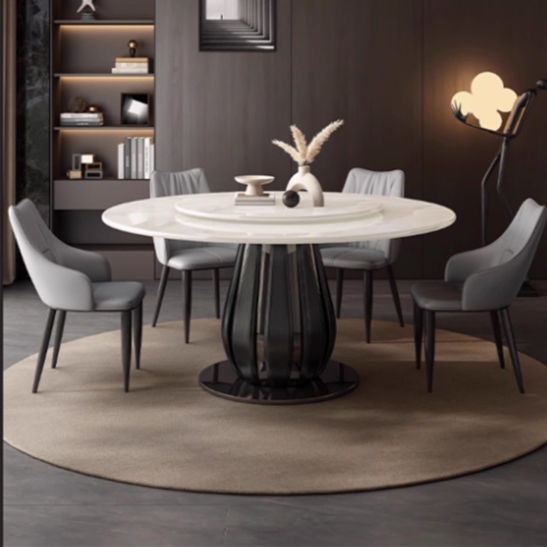 MAS-3461 Masdio Modern Round Marble Dining Table