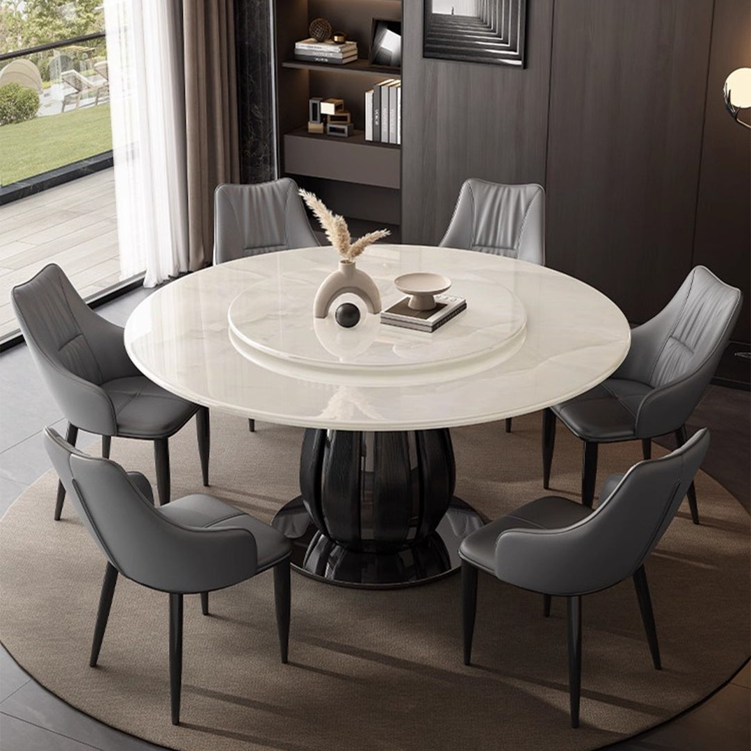 MAS-3461 Masdio Modern Round Marble Dining Table